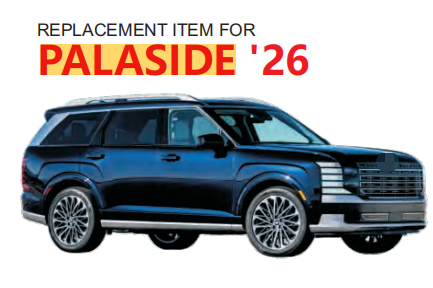 Framskärm Höger Vänster Passagerarsidoskärm till HYUNDAI PALISADE 2026